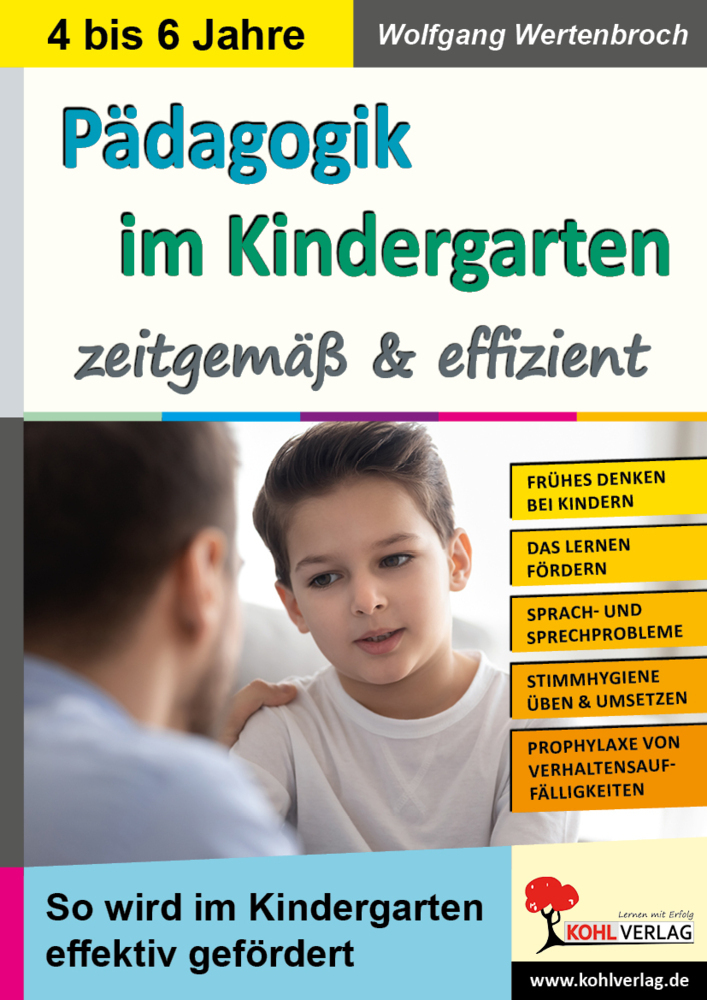 Cover: 9783966241120 | Pädagogik im Kindergarten ... zeitgemäß & effizient | Wertenbroch