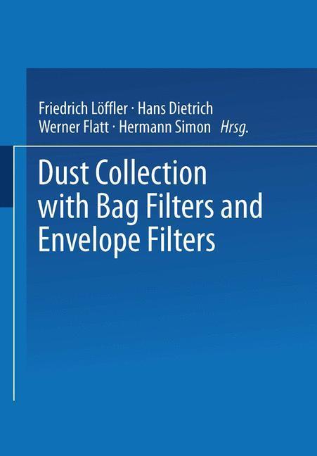 Cover: 9783663079019 | Dust Collection with Bag Filters and Envelope Filters | Taschenbuch