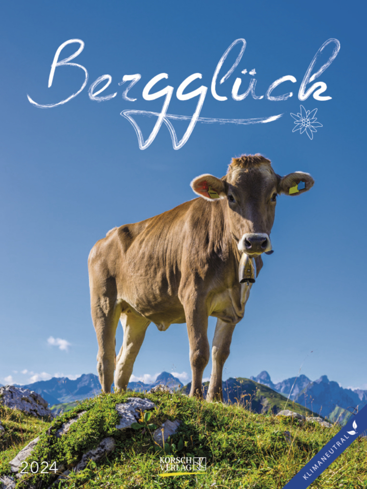 Cover: 9783731872221 | Wochenkalender Bergglück 2024 | Korsch Verlag | Kalender | 54 S.
