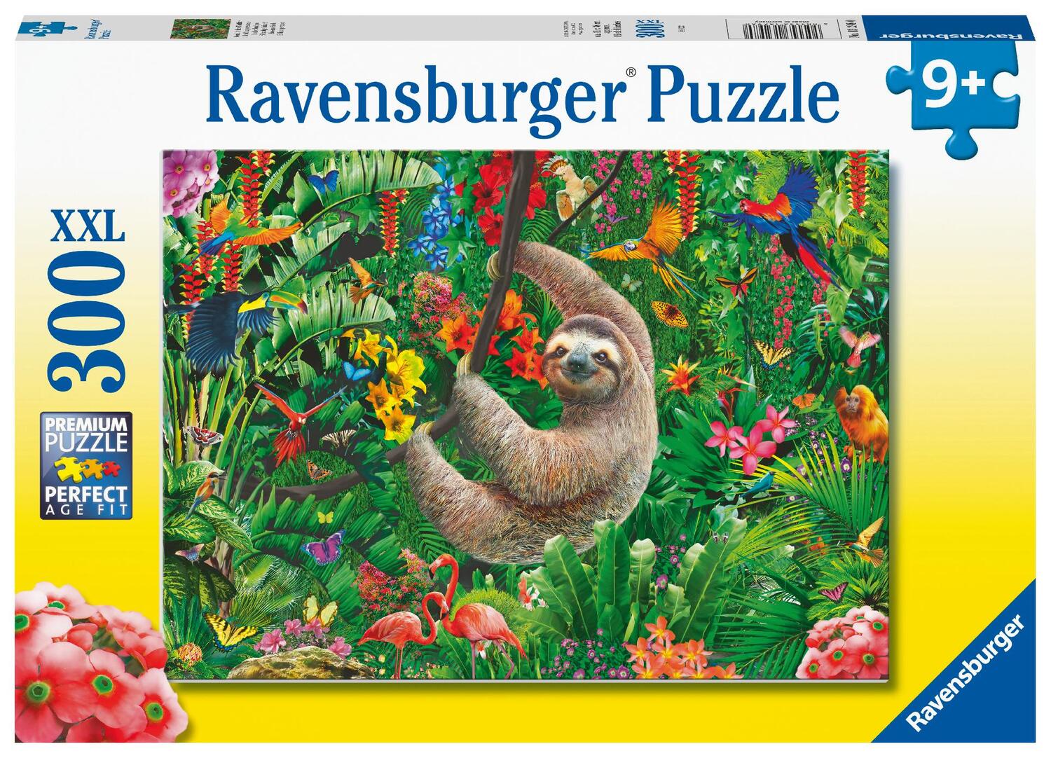 Cover: 4005556132980 | Ravensburger Kinderpuzzle - Gemütliches Faultier - 300 Teile Puzzle...