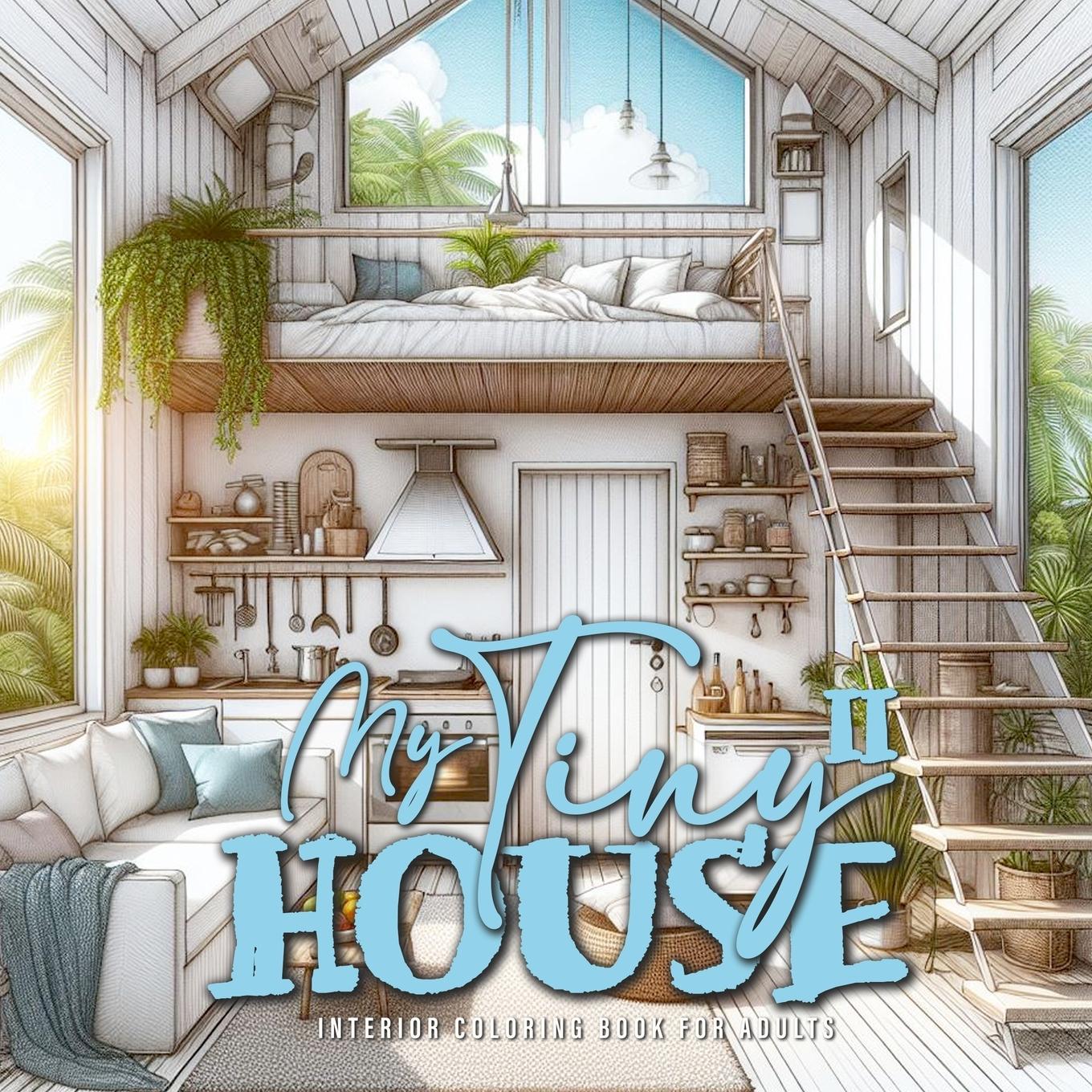 Cover: 9783759800381 | My Tiny House Coloring Book for Adults 2 | Monsoon Publising | Buch