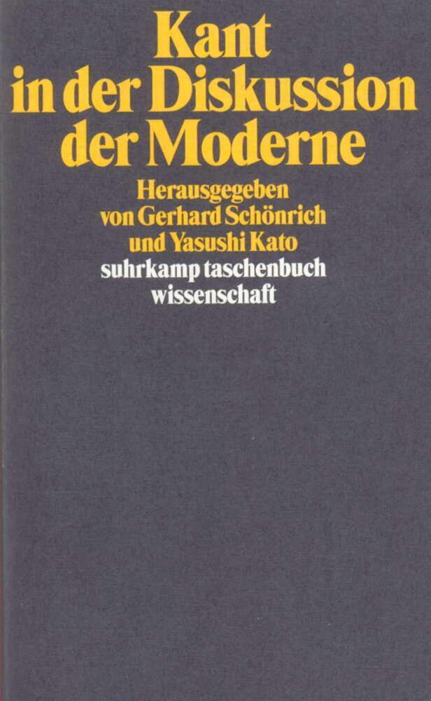 Cover: 9783518288238 | Kant in der Diskussion der Moderne | Gerhard Schönrich (u. a.) | Buch