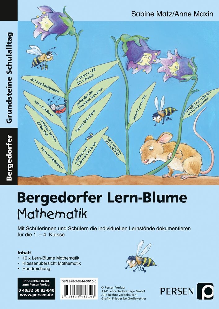 Cover: 9783834430106 | Bergedorfer Lern-Blume Mathematik, 10 Plakate u. 1 Faltbl. | Stück