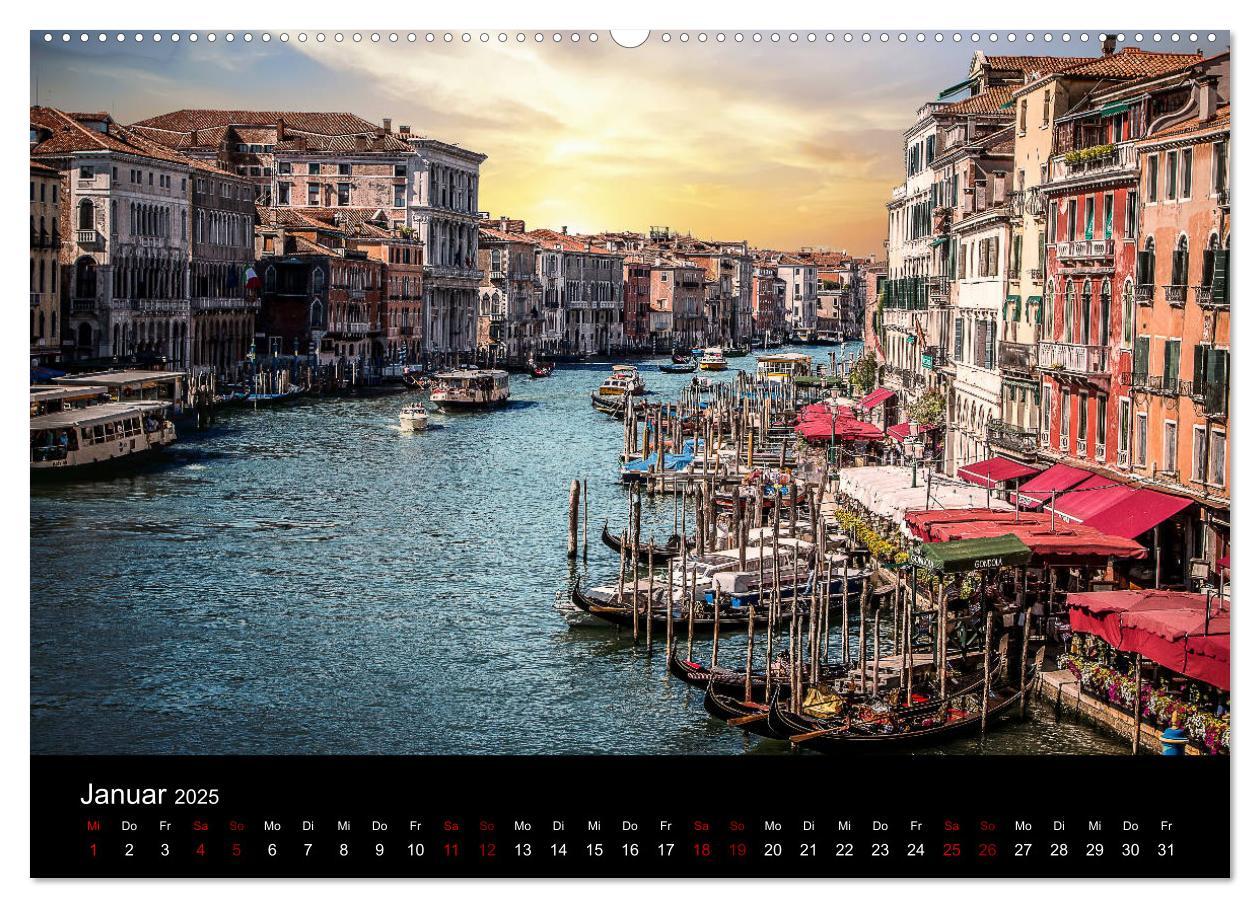 Bild: 9783435403233 | Momenti di Venezia - Venezianische Momente (Wandkalender 2025 DIN...