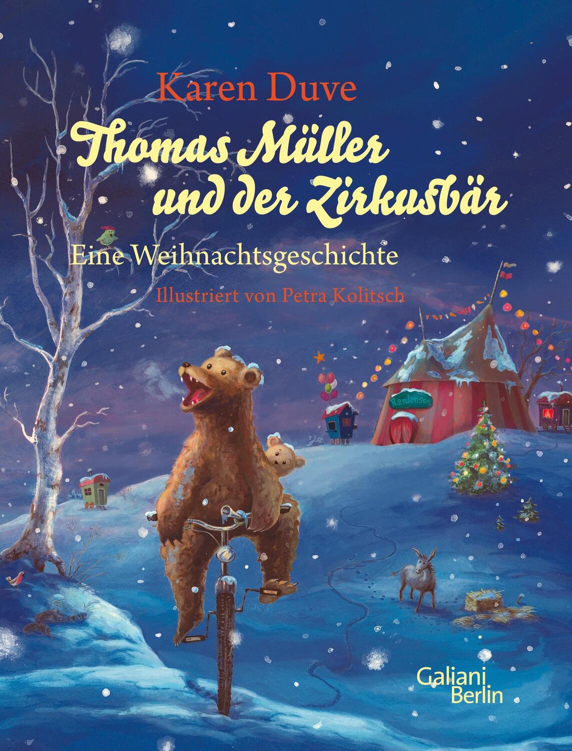 Cover: 9783869711621 | Thomas Müller und der Zirkusbär | Eine Weihnachtsgeschichte | Buch