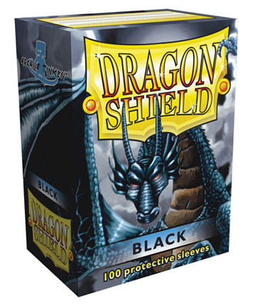 Cover: 5706569100025 | DS100 Classic - Black | DragonShield | ART10002 | Dragon Shield!