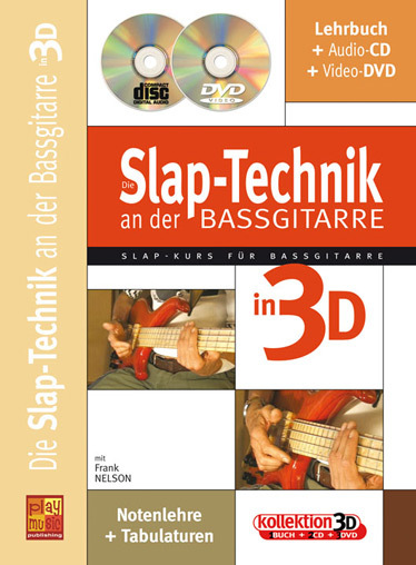 Cover: 3555111301814 | Slaptechnik Bass | Play Music Germany | Songbuch (E-Bass / Kontrabass)