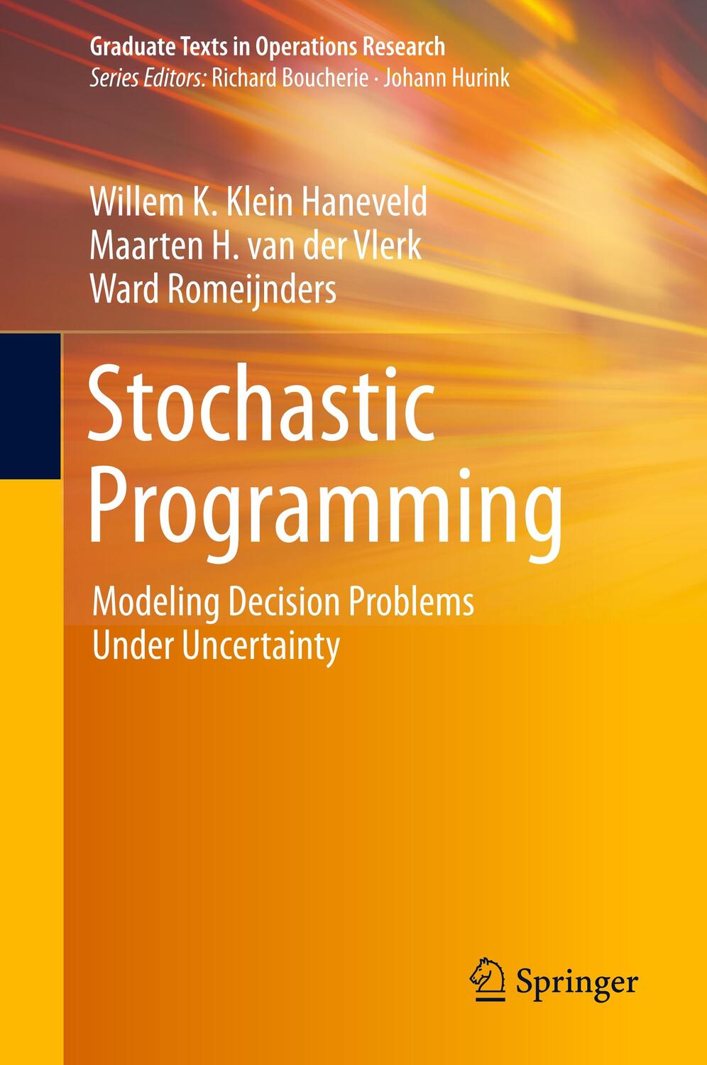 Cover: 9783030292188 | Stochastic Programming | Modeling Decision Problems Under Uncertainty