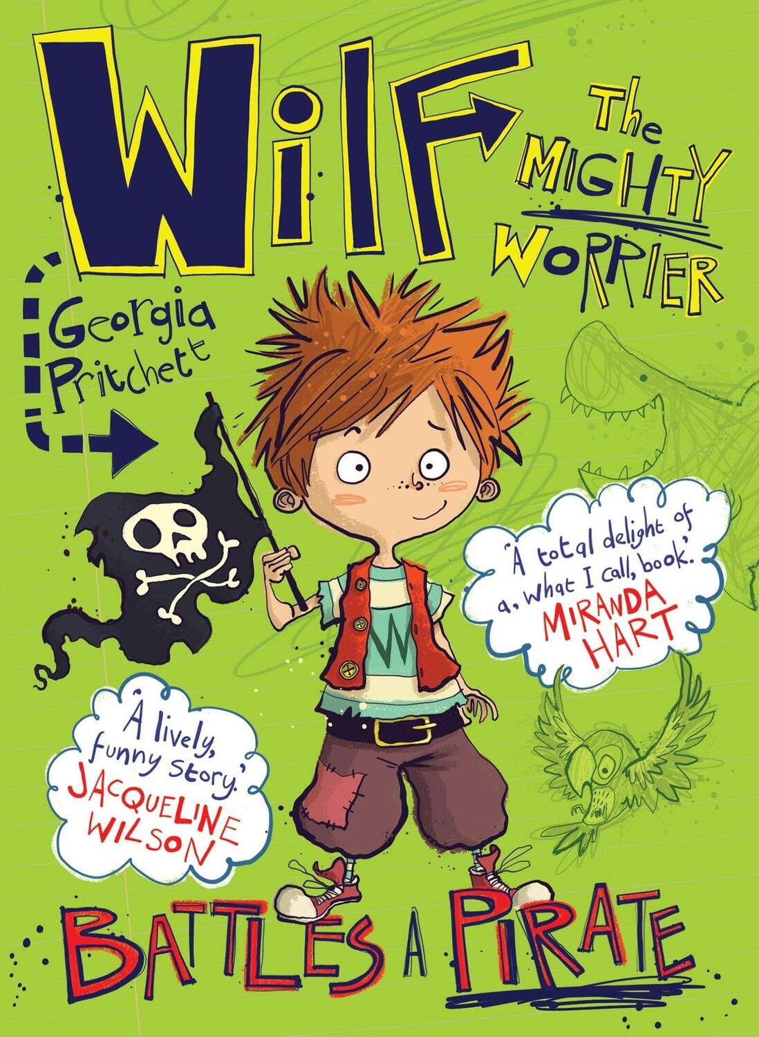 Cover: 9781848669079 | Wilf the Mighty Worrier Battles a Pirate | Book 2 | Georgia Pritchett