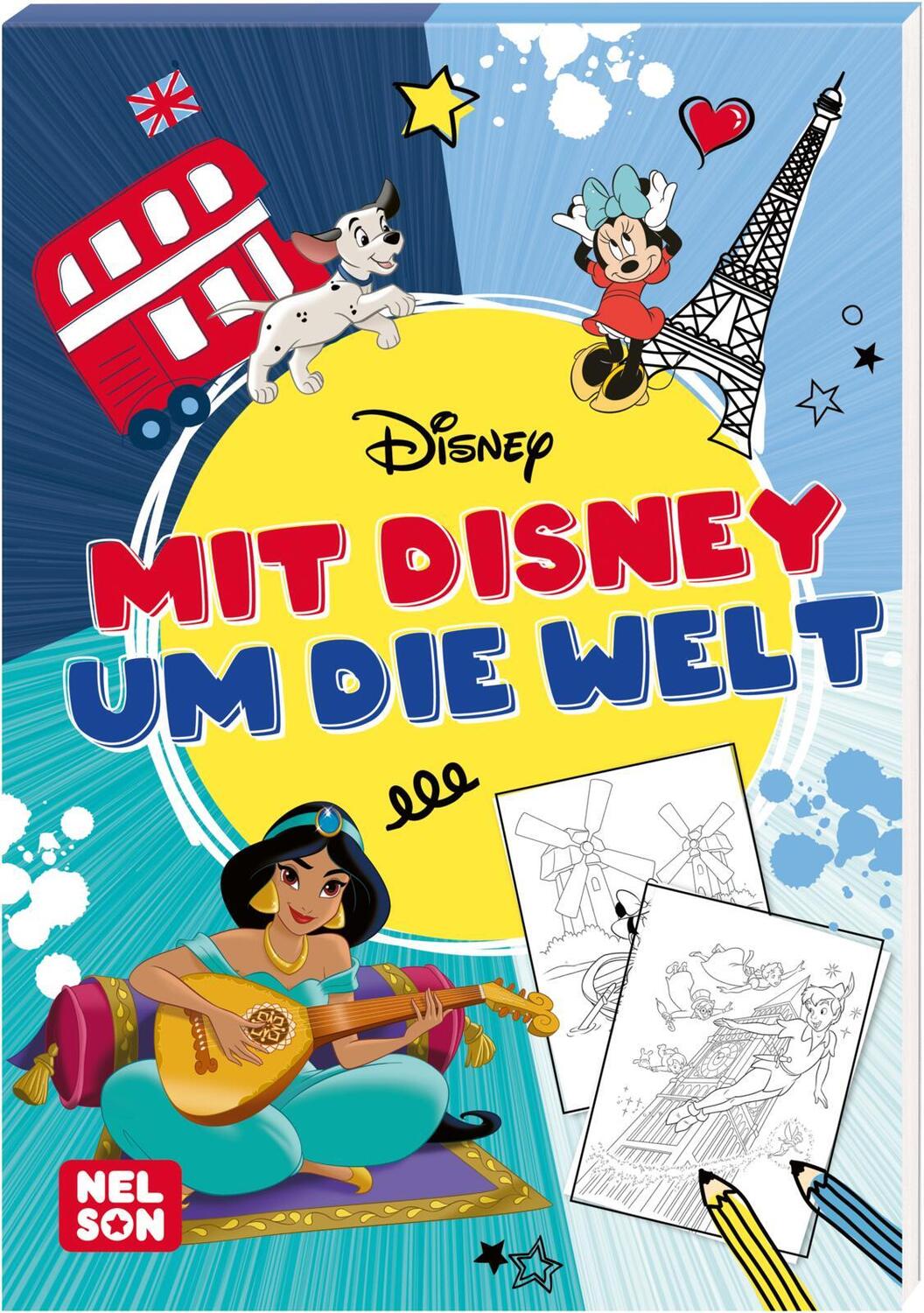 Cover: 9783845121482 | Disney: Mit Disney um die Welt | Taschenbuch | Disney Klassiker | 2022