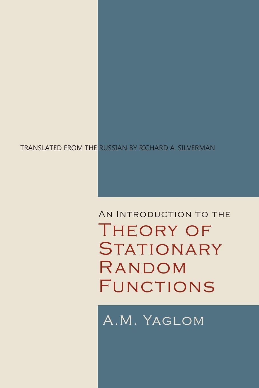 Cover: 9781614277095 | An Introduction to the Theory of Stationary Random Functions | Yaglom