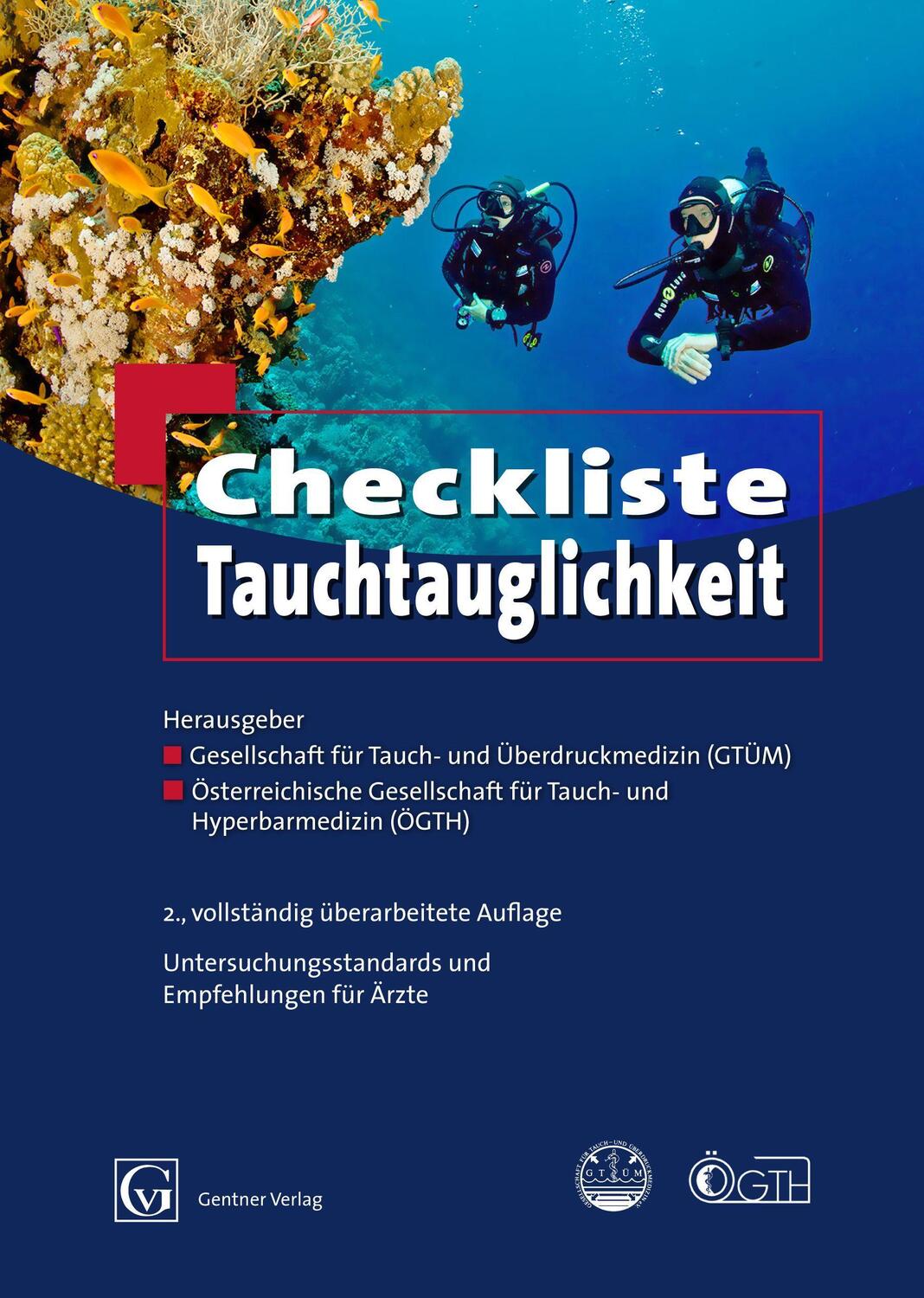 Cover: 9783872477477 | Checkliste Tauchtauglichkeit | K. Tetzlaff (u. a.) | Buch | 384 S.