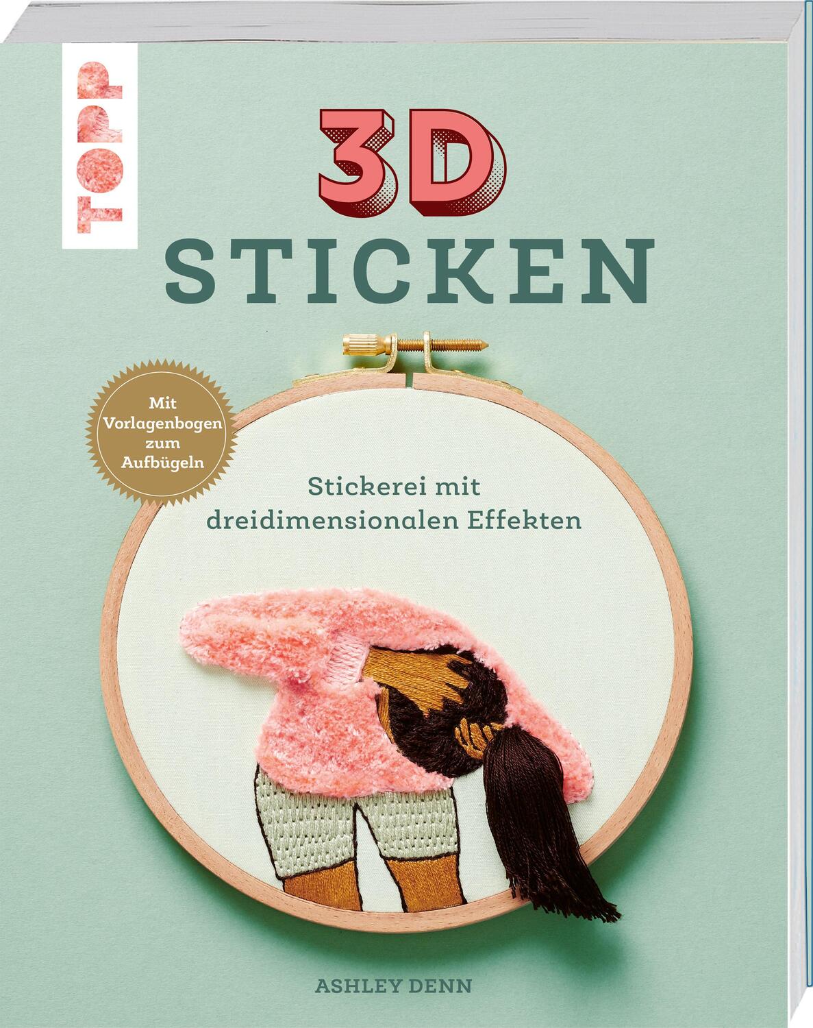 Cover: 9783735870667 | 3D Sticken | Ashley Denn | Taschenbuch | 144 S. | Deutsch | 2023