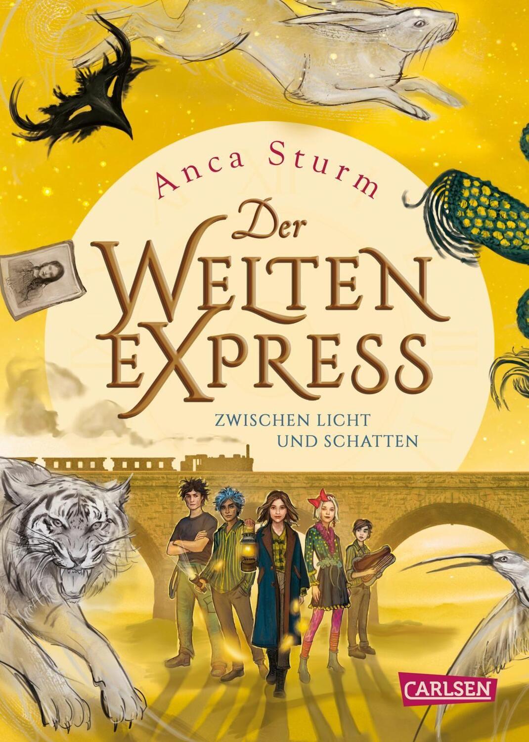 Cover: 9783551654120 | Zwischen Licht und Schatten (Der Welten-Express 2) | Anca Sturm | Buch