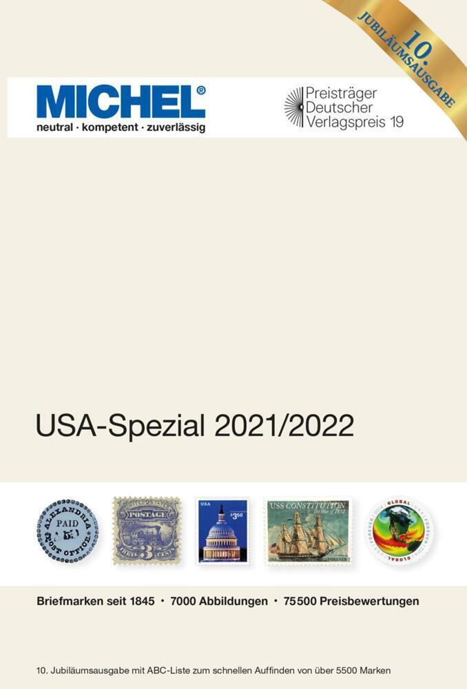 Cover: 9783954023714 | USA-Spezial 2021/2022 | MICHEL-Redaktion | Taschenbuch | 960 S. | 2021