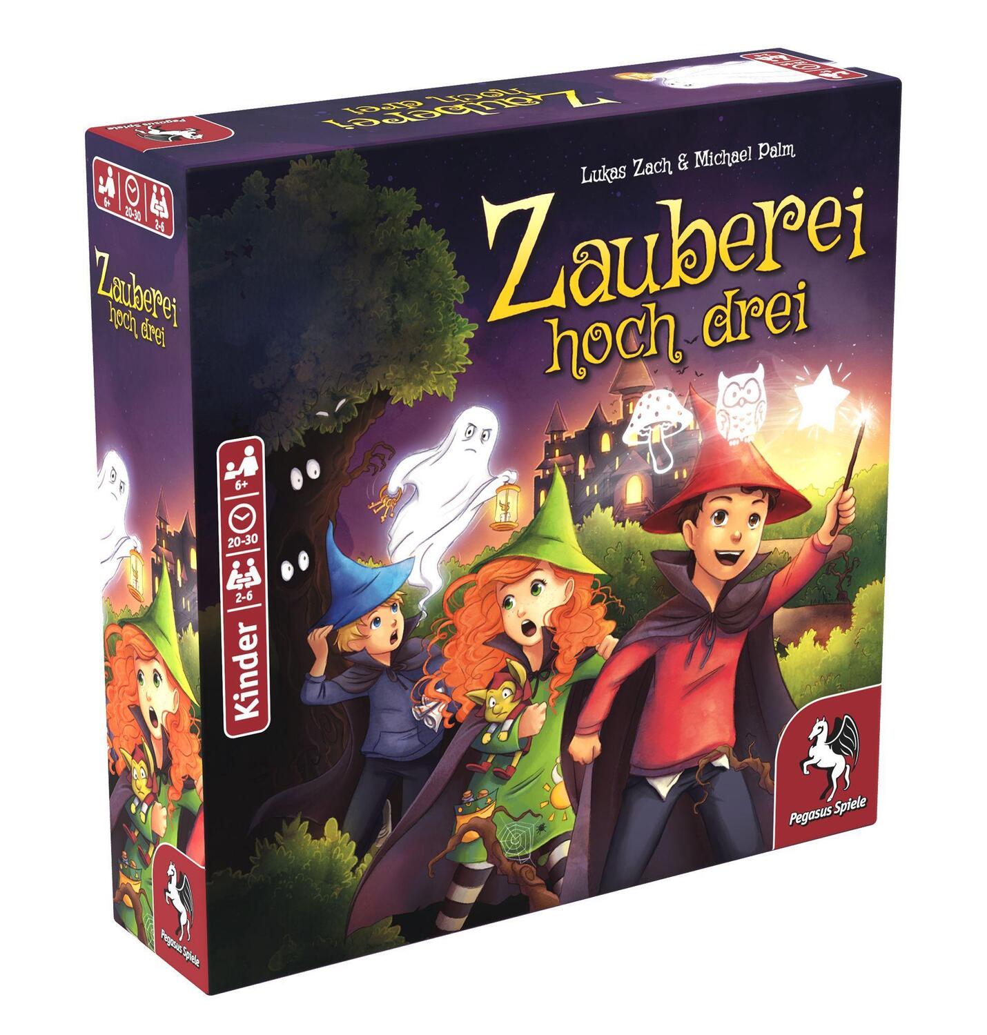 Cover: 4250231711022 | Zauberei hoch drei | Lukas Zach | Spiel | 66013G | Deutsch | 2016