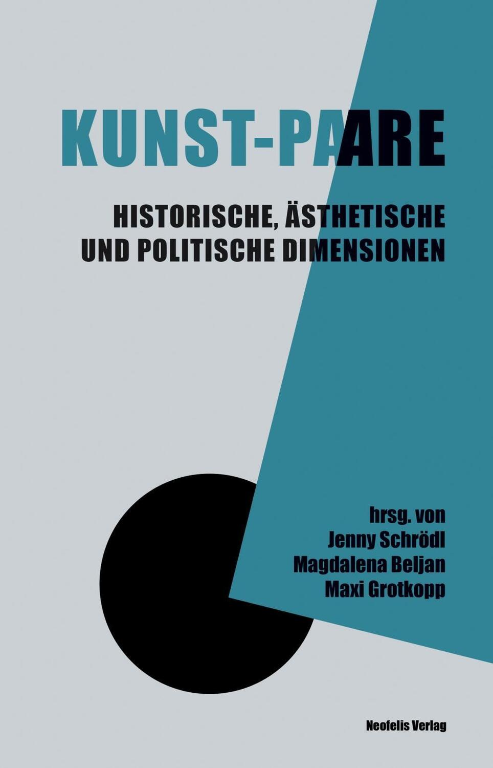 Cover: 9783958081413 | Kunst-Paare | Historische, ästhetische und politische Dimensionen