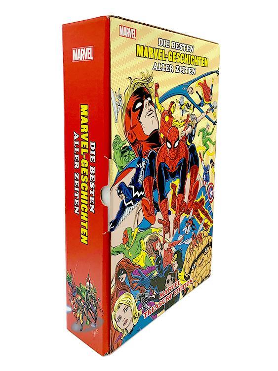 Cover: 9783741613760 | Die besten Marvel-Geschichten aller Zeiten: Marvel Treasury Edition