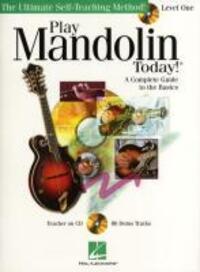 Cover: 9781423421429 | Play Mandolin Today! Level One: A Complete Guide to the Basics...