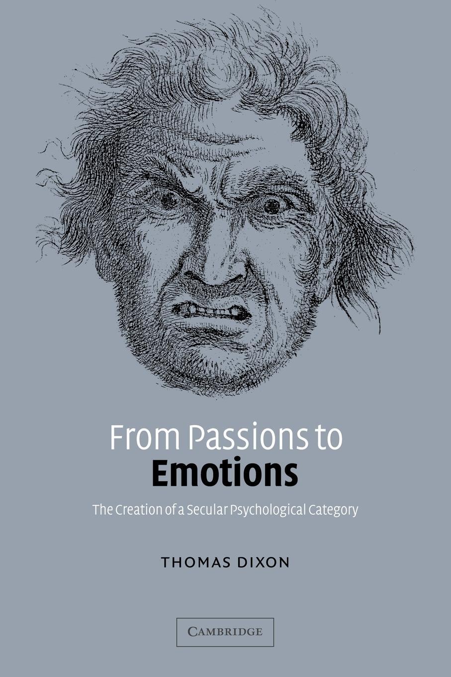 Cover: 9780521026697 | From Passions to Emotions | Thomas Dixon | Taschenbuch | Paperback