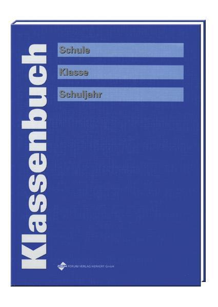 Cover: 9783865861825 | Klassenbuch (blau) | Buch | Deutsch | 2008 | Forum Verlag Herkert