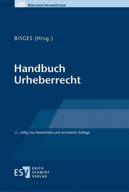 Cover: 9783503211289 | Handbuch Urheberrecht | Marcel Bisges | Buch | Berliner Handbücher