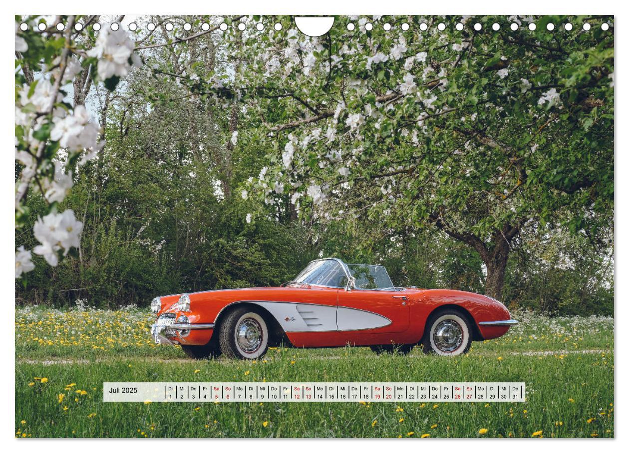 Bild: 9783383998829 | American Deam Car Corvette C1 (Wandkalender 2025 DIN A4 quer),...