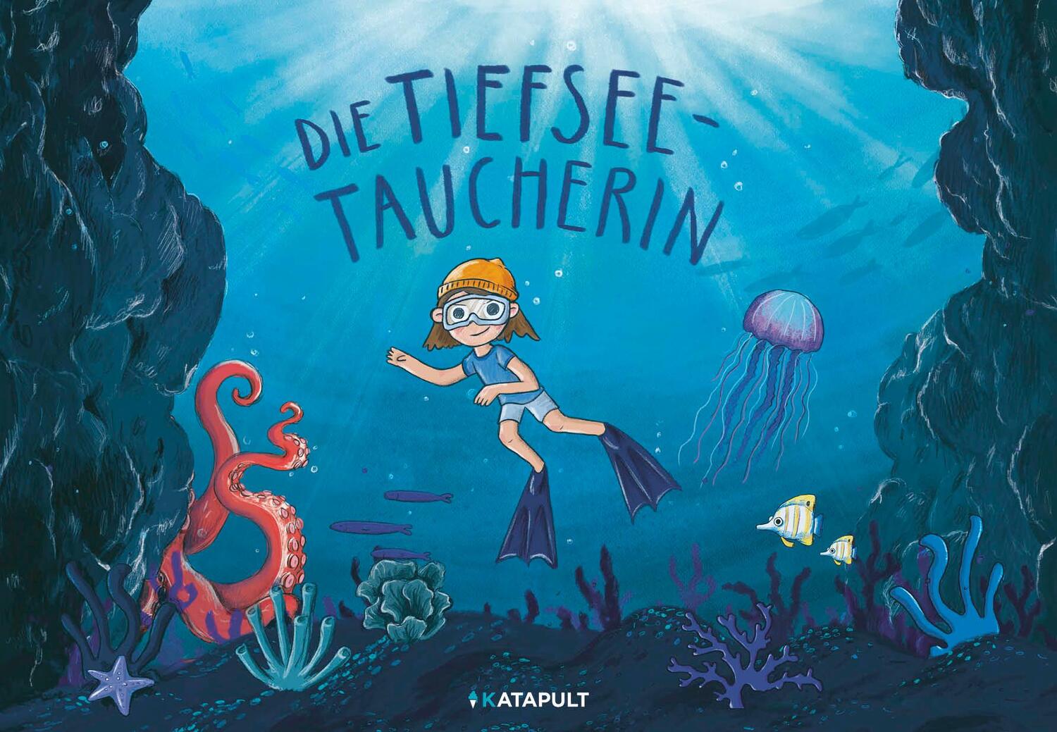 Cover: 9783948923150 | Die Tiefseetaucherin | Katapult | Buch | inkl. 1 Poster | Deutsch