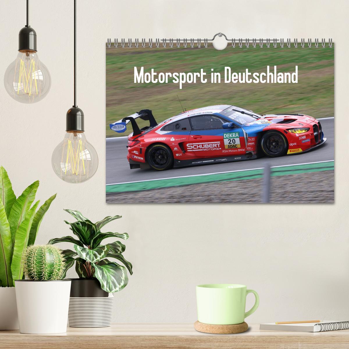 Bild: 9783435840045 | Motorsport in Deutschland (Wandkalender 2025 DIN A4 quer), CALVENDO...