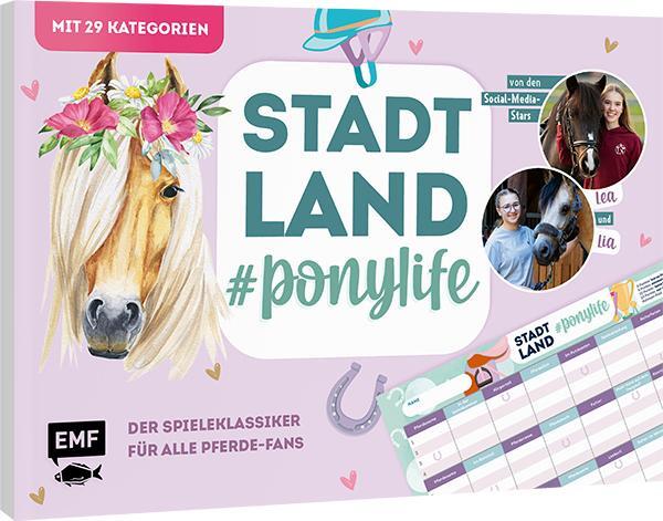Cover: 4260478341975 | Stadt, Land, # ponylife - Der Spieleklassiker für alle Pferde-Fans