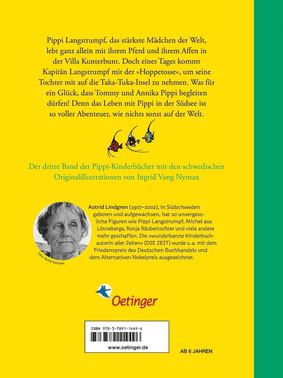 Rückseite: 9783789114496 | Pippi Langstrumpf 3. Pippi in Taka-Tuka-Land | Astrid Lindgren | Buch