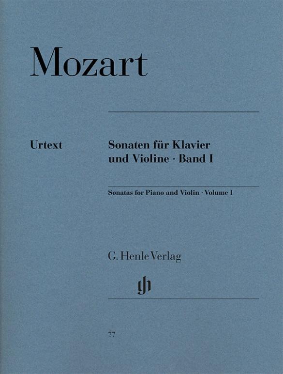 Cover: 9790201800776 | Sonaten für Klavier und Violine, Band I | Wolfgang Amadeus Mozart