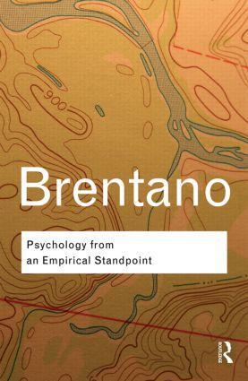 Cover: 9781138019171 | Psychology from An Empirical Standpoint | Franz Brentano | Taschenbuch