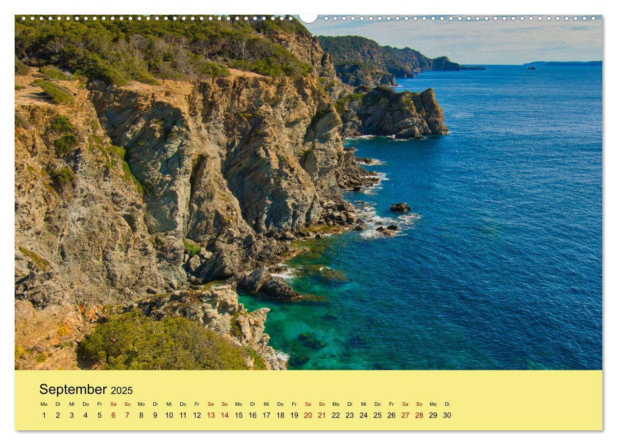 Bild: 9783435017164 | Naturparadiese an der Côte d'Azur (Wandkalender 2025 DIN A2 quer),...