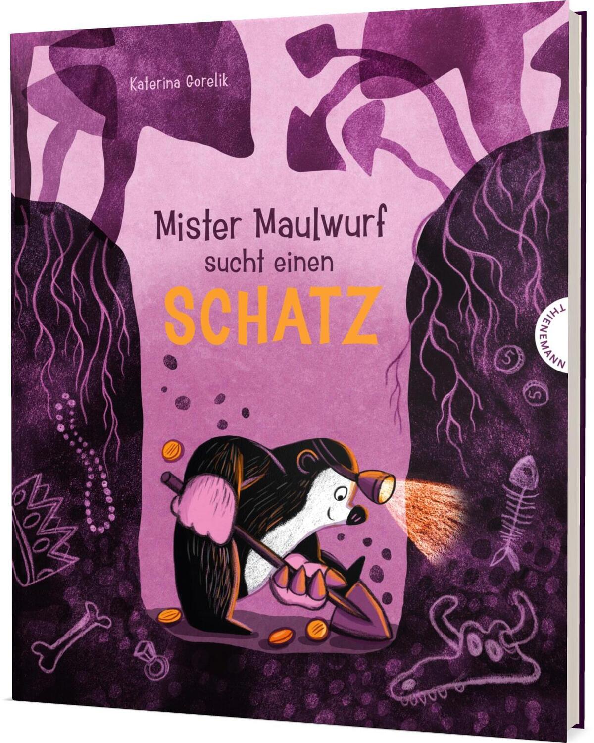 Cover: 9783522459839 | Mister Maulwurf sucht einen Schatz | Katerina Gorelik | Buch | 40 S.