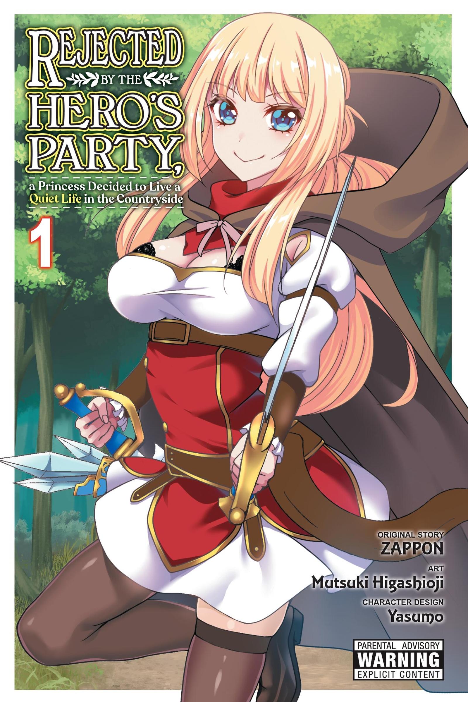 Cover: 9781975371395 | Rejected by the Hero's Party, a Princess Decided to Live a Quiet...