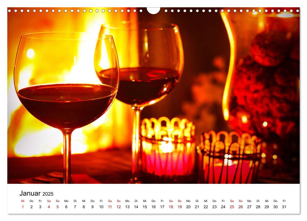 Bild: 9783435404643 | Weinkalender (Wandkalender 2025 DIN A3 quer), CALVENDO Monatskalender