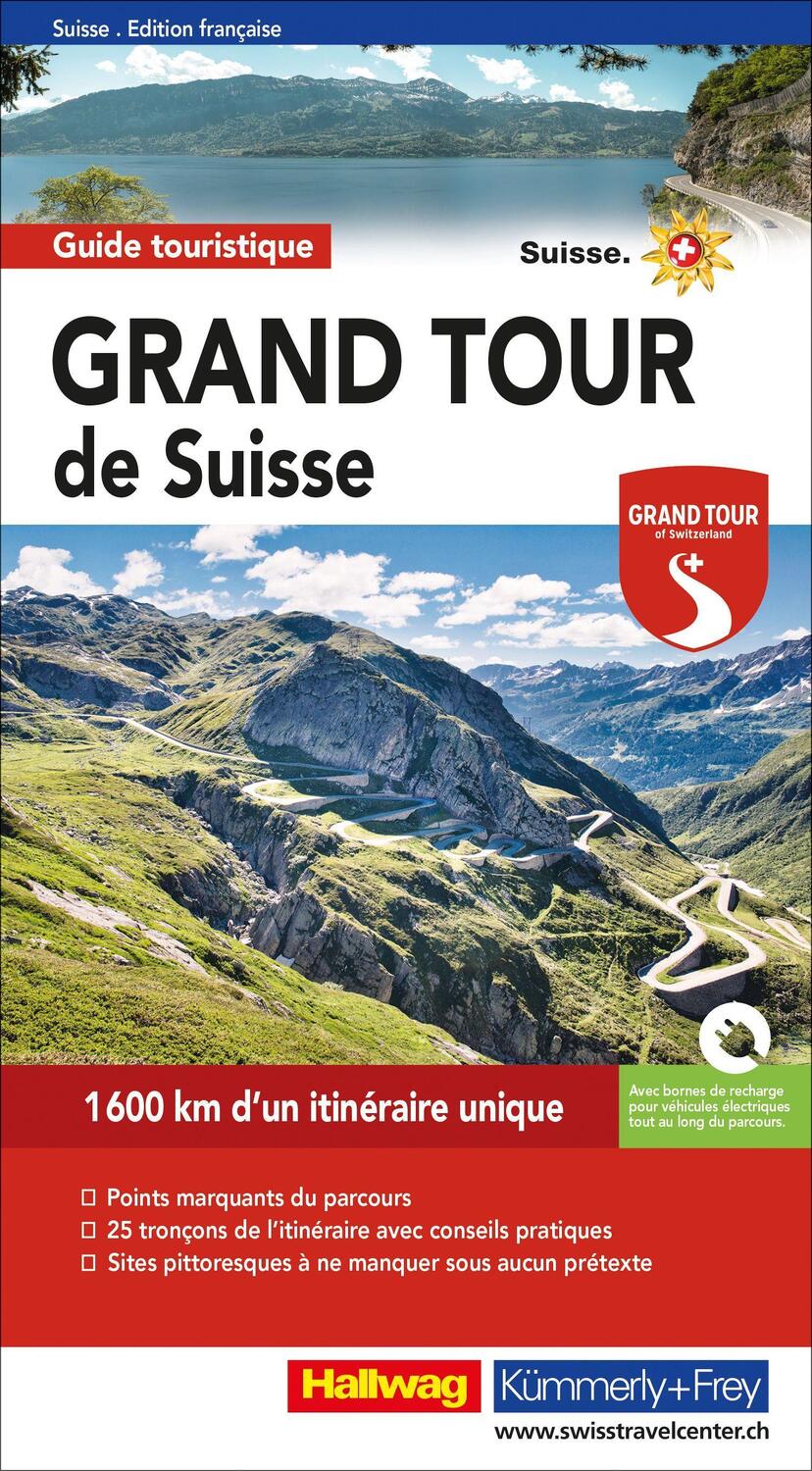 Cover: 9783828308435 | Grand Tour de Suisse Touring Guide Französisch | Baumgartner (u. a.)