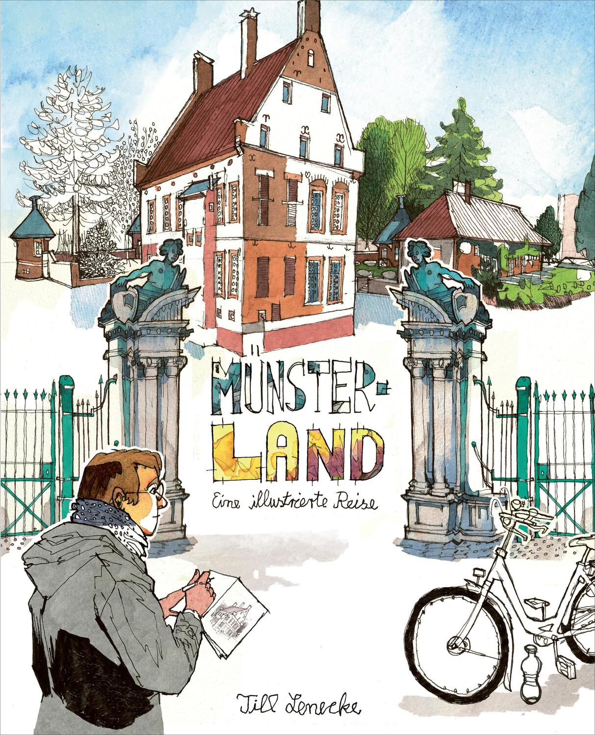 Cover: 9783946154600 | Münsterland - Eine illustrierte Reise | Till Schröder | Taschenbuch