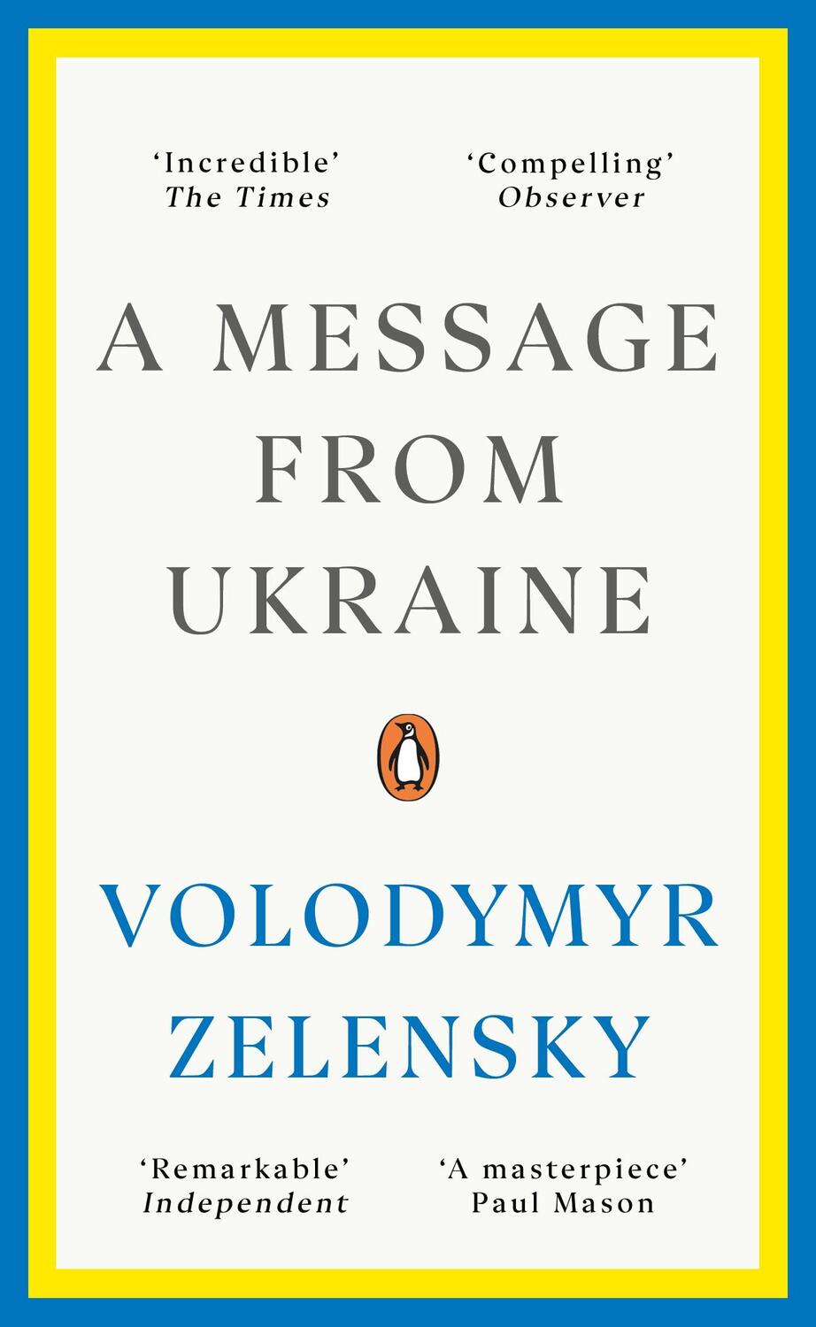 Cover: 9781804943878 | A Message from Ukraine | Volodymyr Zelensky | Taschenbuch | Englisch