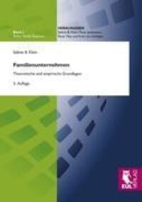 Cover: 9783899369007 | Familienunternehmen | Sabine Klein | Taschenbuch | Paperback | 392 S.