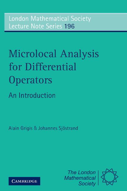 Cover: 9780521449861 | Microlocal Analysis for Differential Operators | An Introduction