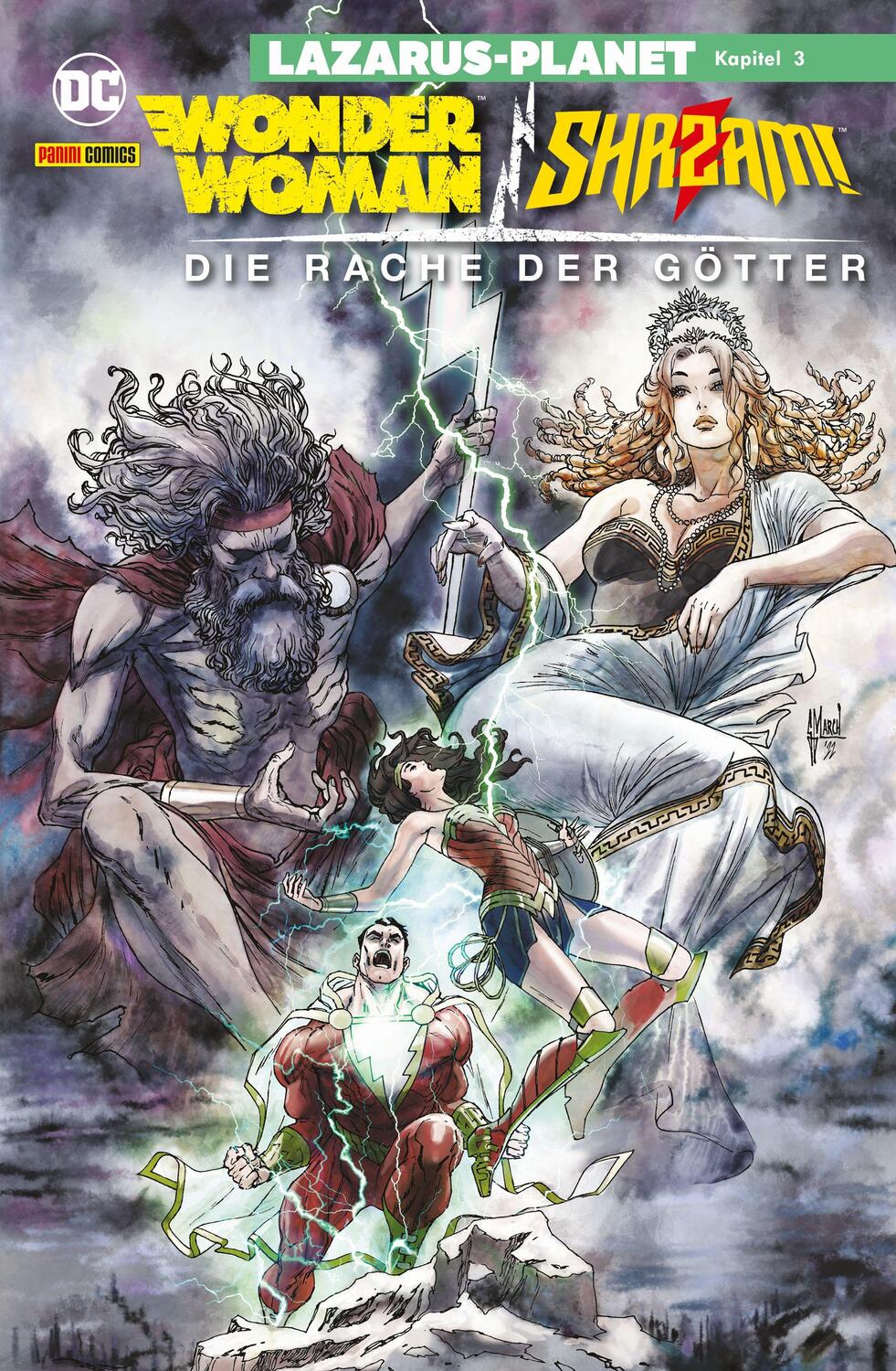 Cover: 9783741635212 | Wonder Woman/Shazam!: Die Rache der Götter | Lazarus-Planet Kapitel 3
