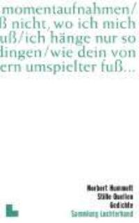 Cover: 9783630620749 | Stille Quellen | Gedichte | Norbert Hummelt | Taschenbuch | 112 S.
