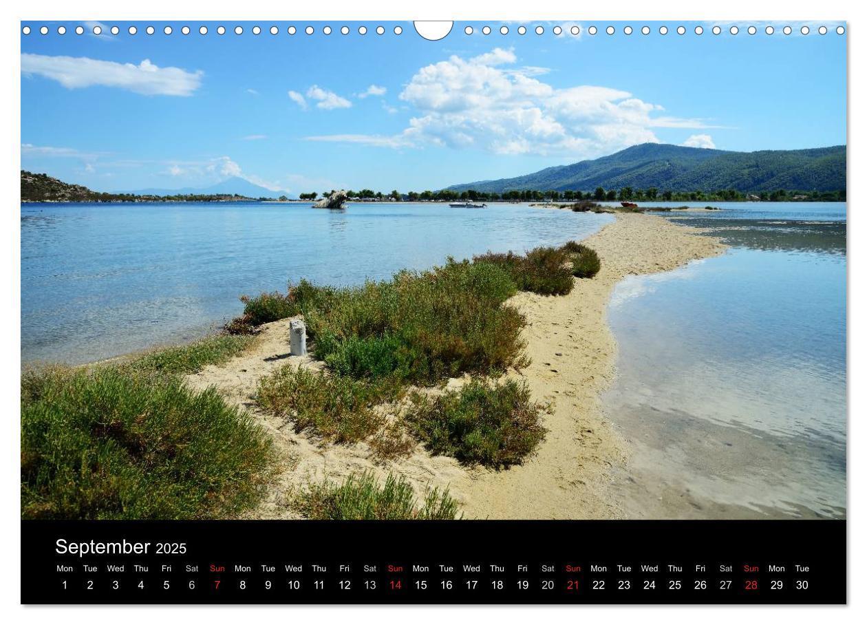 Bild: 9781325991297 | Chalkidiki: Kassandra, Sithonia, Athos (Wall Calendar 2025 DIN A3...