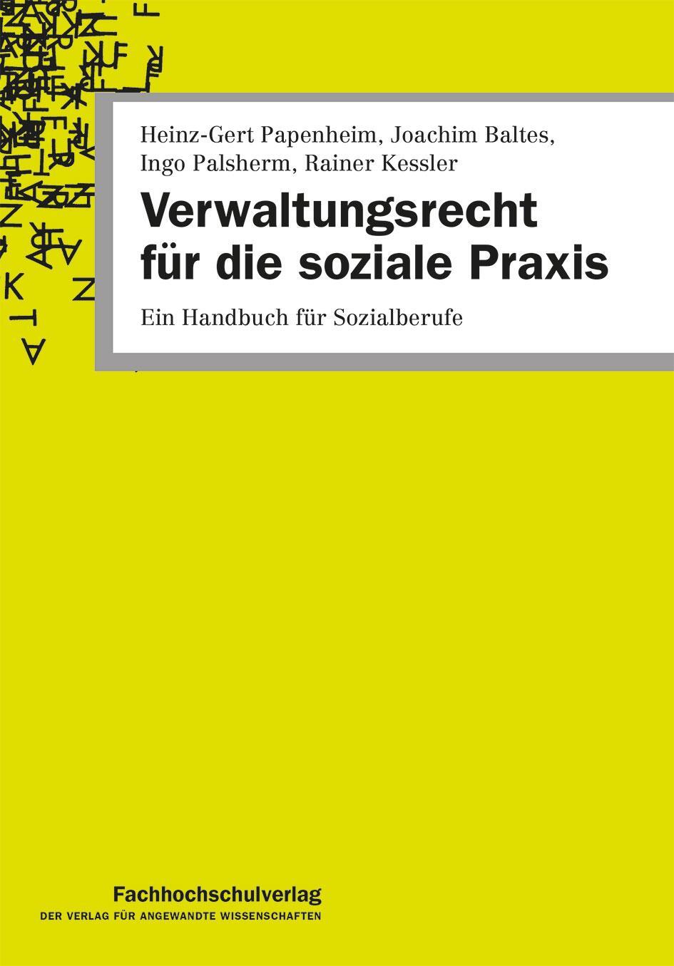 Cover: 9783947273706 | Verwaltungsrecht für die soziale Praxis | Joachim Baltes (u. a.)