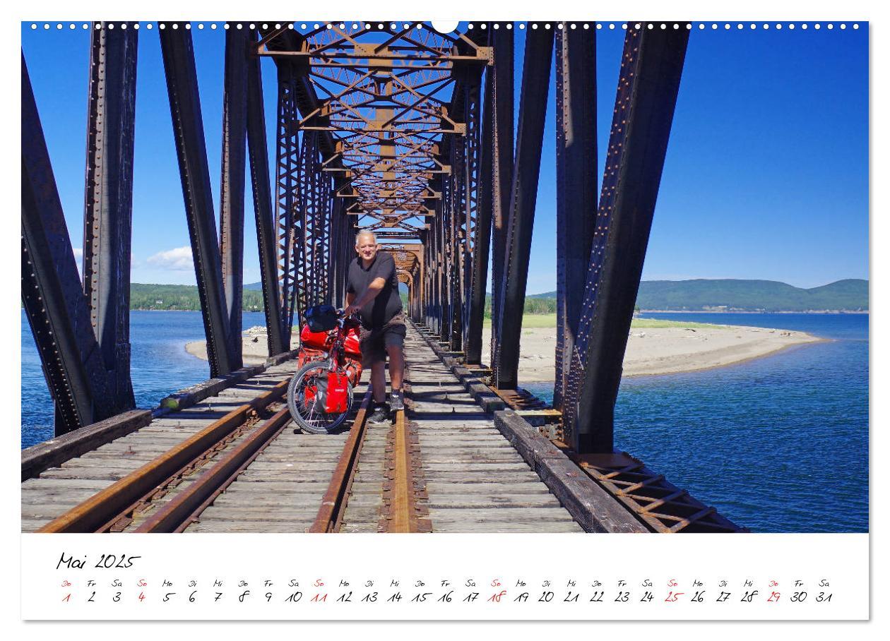 Bild: 9783435551712 | Abenteuer Radreisen (Wandkalender 2025 DIN A2 quer), CALVENDO...