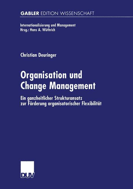 Cover: 9783824471362 | Organisation und Change Management | Christian Deuringer | Taschenbuch