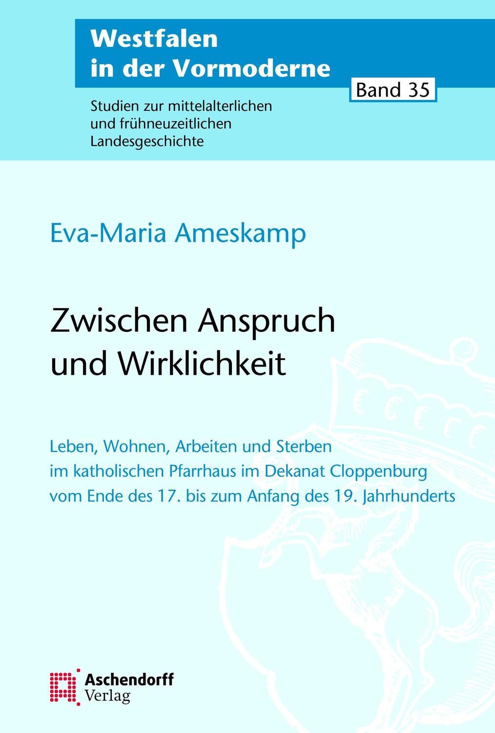 Cover: 9783402150863 | Zwischen Anspruch und Wirklichkeit | Eva-Marie Ameskamp | Taschenbuch