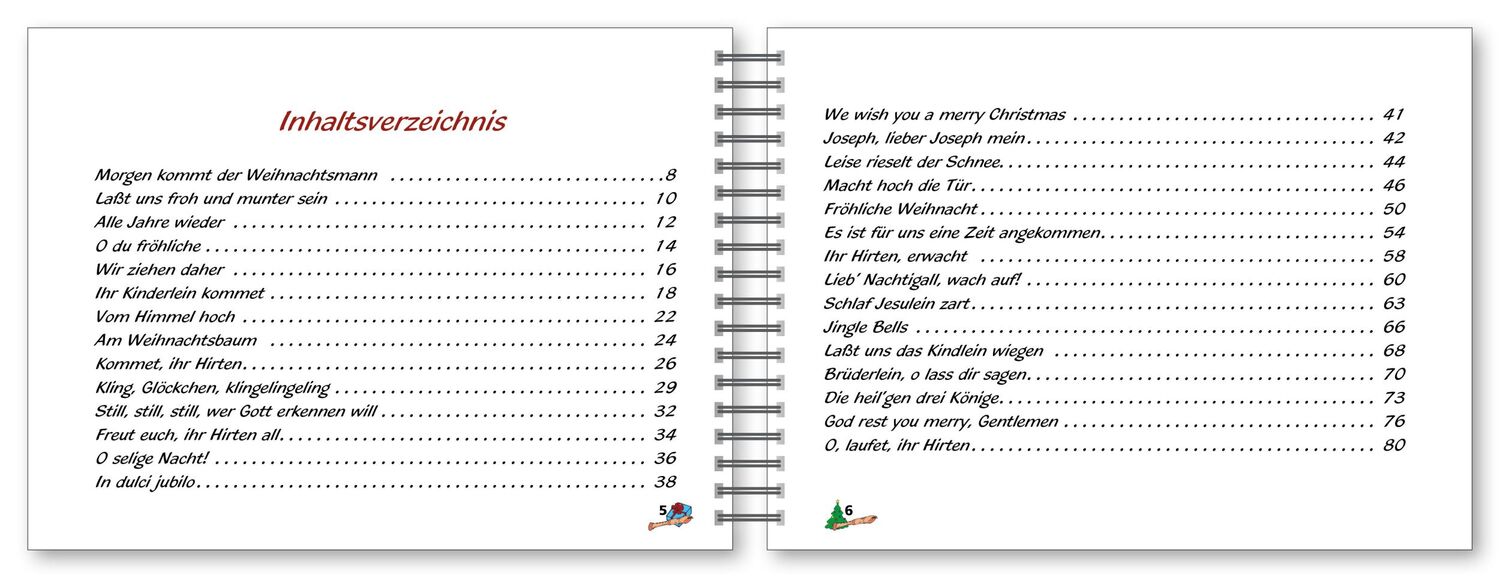 Bild: 9783802405921 | Voggy's Weihnachtslieder für Blockflöte | Martina Holtz | Taschenbuch